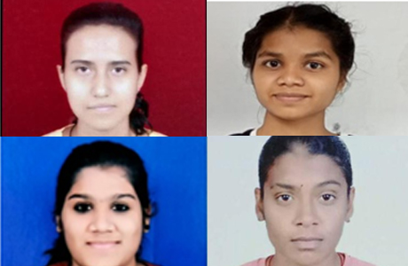 Girls of Patankar College selected in University Team