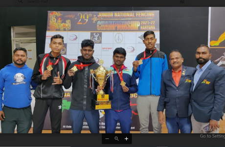 CG emerges runner up in Junior National Fencing