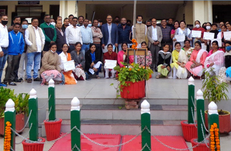 Republic Day observed at Girls College Durg