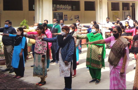 Voters Day observed at Girls College Durg