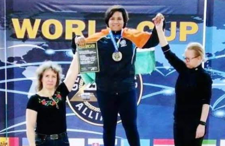 Aishwarya of Durg wins Gold in World Championship
