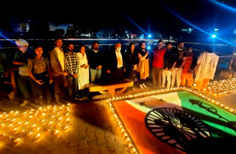 SSMV Pays rich tribute to Pulwama Martyrs