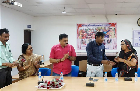Class IV Staff becomes Chief Guest on Womens Day