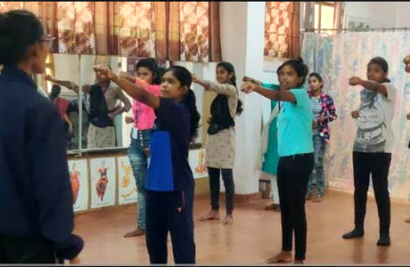 self defence programme at Girls College