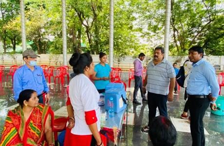Covid Vaccination in Bhilai