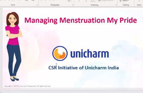 Programme on Menstruation at Nikum Govt College
