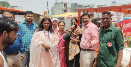 SSMV provides relief material to Surya Nagar Victims