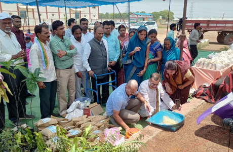 organic farming stressed on Maati Pujan Diwas