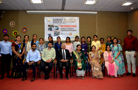 Two day workshop on use of advanced equipments