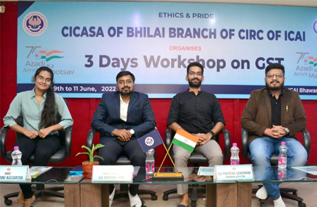 GST Workshop by CICASA Bhilai