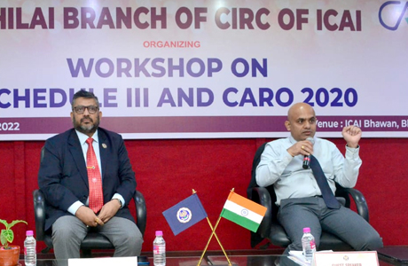 Workshop on CARO 2020 at ICAI Bhilai