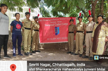 SSMV NCC cadets observe Environment Day