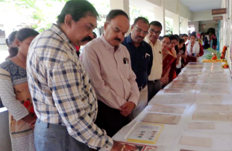 Exhibition of Gandhiji related documents in Girls College