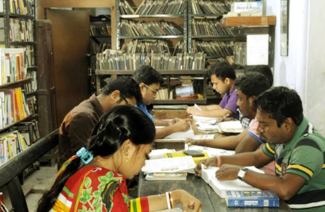Open library for competitive exams