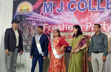 Fresher Party in MJ College
