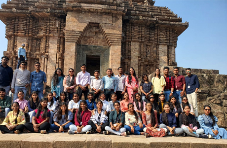 Shaildevi students visit Puri Bhubaneshwar