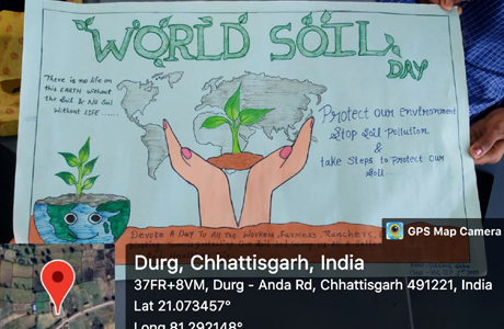 Soil Day observed at Shaildevi Mahavidyalaya