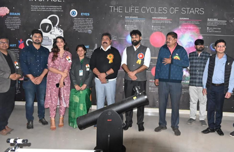 First Astronomy Lab comes up in Atmanand School Bhilai