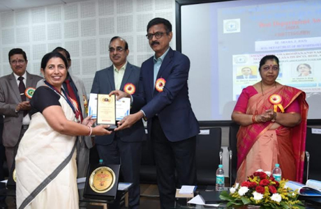 Dept of BioTech in SSSSMV bags best department award
