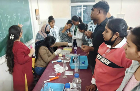 Microbiology seminar in science College