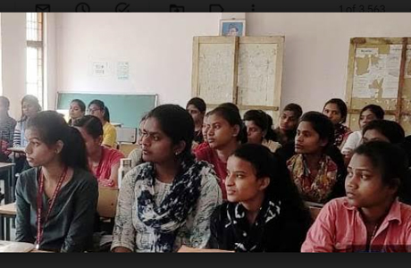 Discussion on Budget at Girls College Durg