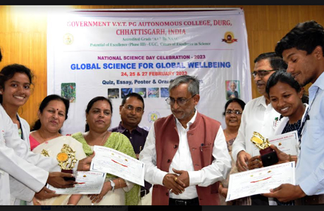 Global Science Day in VYT PG College Durg