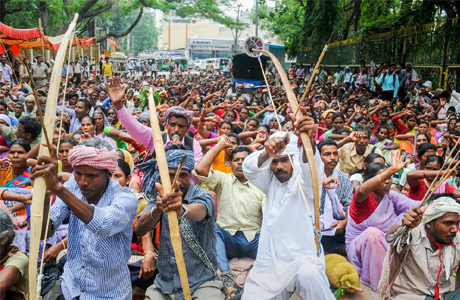 Chaos over hindutva of tribals