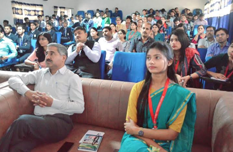 Workshop on forensic science in Bharti University