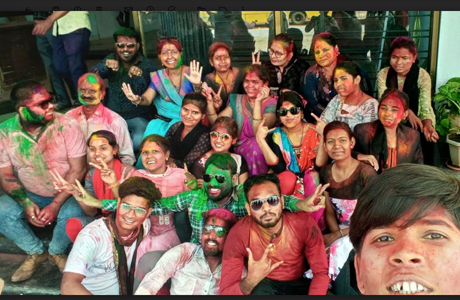 Holi in Confluence College