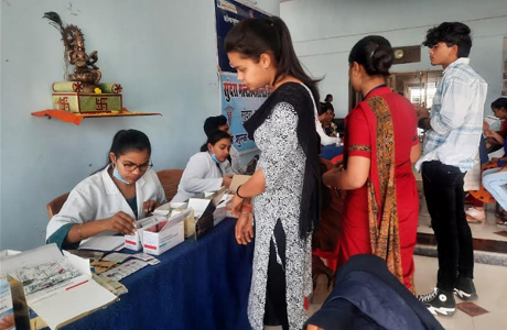 Health camp in Confluence College