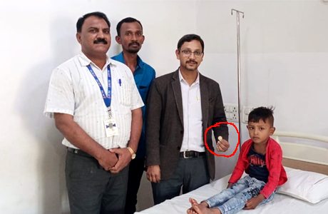 5 Re Coin retreived from boys esophagus