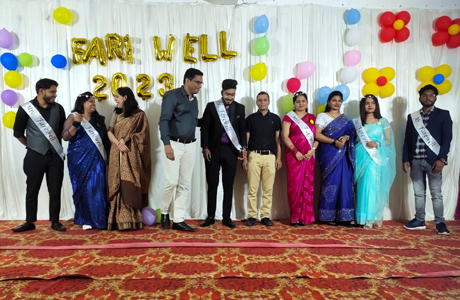 Mr and Miss farewell at MJ College