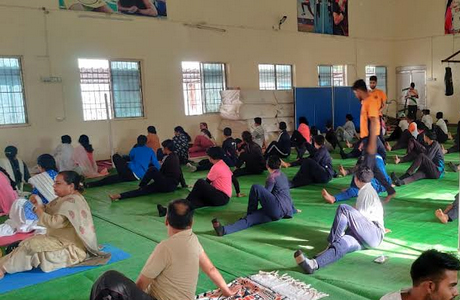 Yoga Day observed in Science College