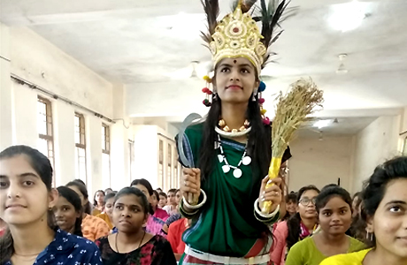Chhattisgarh Mahtari Sensitization in Girls College