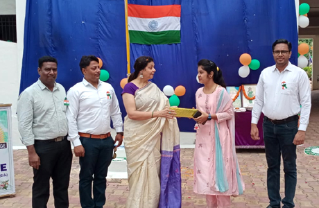 Independence Day at MJ College Bhilai