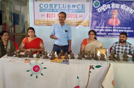 Clay workshop in Confluence College by Pidilite