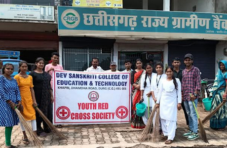 Cleanliness drive by DSCET on Gandhi Jayanti