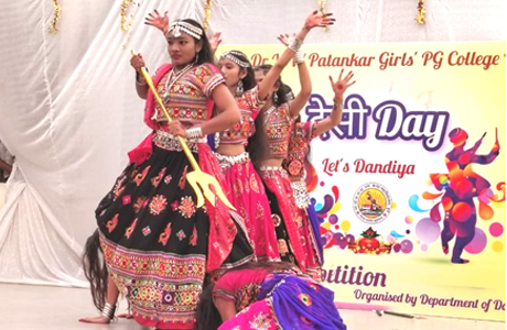 Garba fest in Girls College Durg