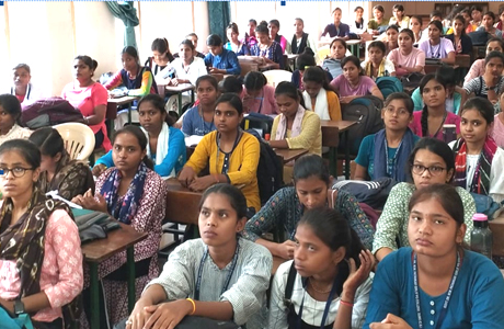 Mental Health Day in Girls College Durg
