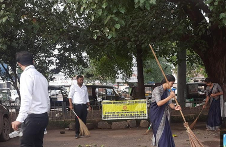 Cleanliness drive by JGSCE