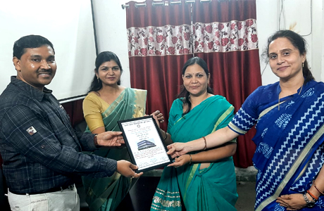 MJ College felicitated for Nutrition Programme