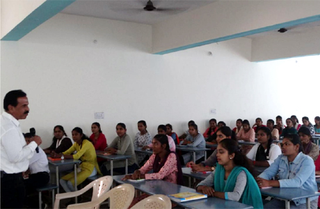 Guest lecture in Shaildevi College