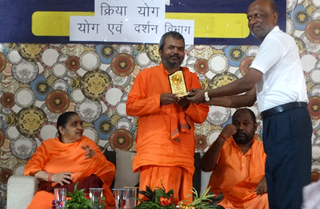 Guest lecture on Kriyayoga at Shaildevi Mahavidyalaya