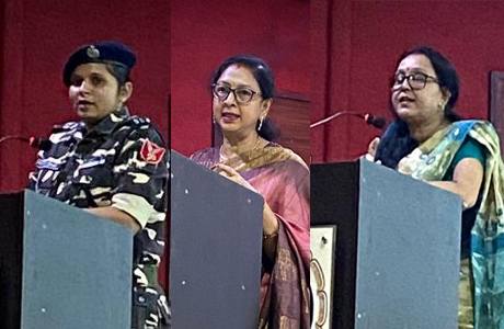 Women safety program in ICAI with Bhilai Mahila Samaj
