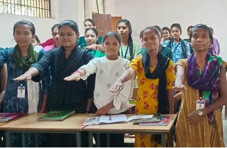 Girls College Durg observes National Unity Day