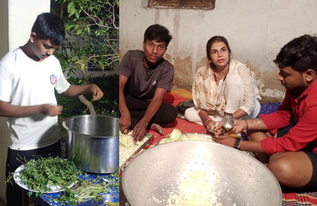 NSS volunteers try PM Modi's Moringa Recipe in Camp