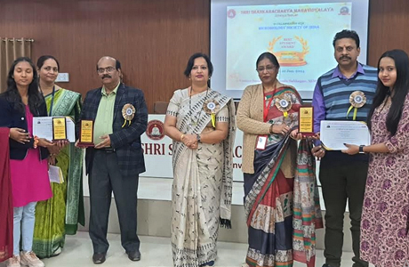 Best Student award in SSMV Bhilai