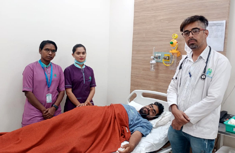 Spine surgery at Aarogyam Hospital
