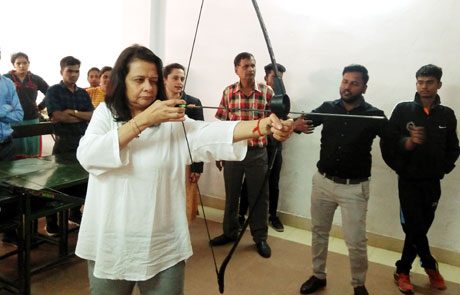 Annual Sports in MJ College