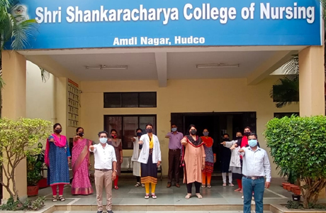 शंकराचार्य नर्सिंग कालेज में तम्बाकू और कैंसर पर वेबीनार